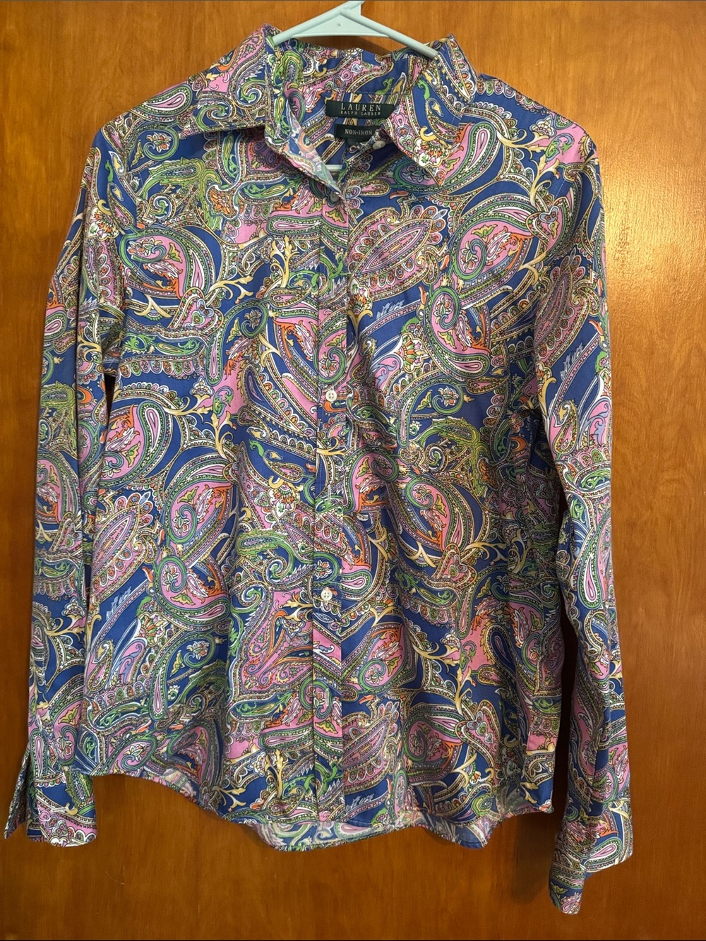 Lauren Ralph Lauren Super Fun Paisley Button-Down Shirt